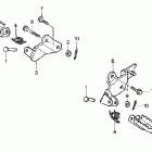 CRF100F Подножки