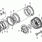 VT750DCA Сцепление