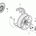 NRX1800EA Заднее колесо