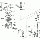 CBR1000RR Задний тормозной цилидр
