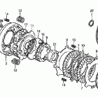 CRF70F Сцепление