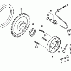 CMX250C Муфта стартера
