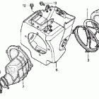 CR85R Воздухозаборник