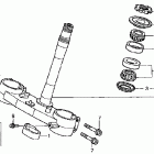 CR125R Траверса нижняя