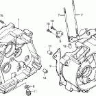 CRF80F Картер двигателя