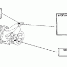 CR85R Предупредительные таблички