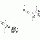 CRF450X Масляный насос