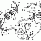 VTX1300S Радиатор