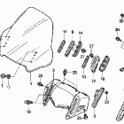 ST1300A Ветровое стекло
