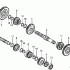 CRF80F Трансмиссия