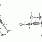 GL1800 Распредвал и клапана