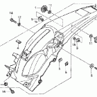 CRF250X Заднее крыло