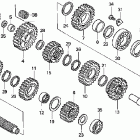 CRF450R Трансмиссия