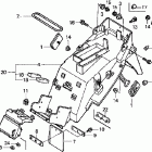 VTR1000F Заднее крыло