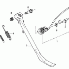 VTX1300C Подножка