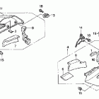 CBR1000RR Обтекатель средняя часть