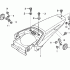 CRF230F Заднее крыло