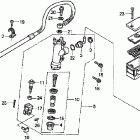 VTR1000F Задний тормозной цилиндр