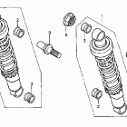 VT750DCA Задний амортизатор
