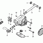 VT750DCA Масляный насос и фильтр