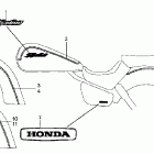 VT750CA Наклейки