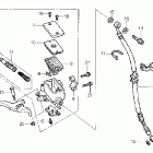 CB50R Главный тормозной цилиндр - передний