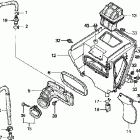 XR400R Воздухоочиститель