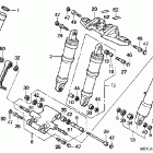 NRX1800DA Передняя вилка