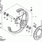 XR400R Заднее колесо