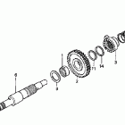 XR250R Кик стартер