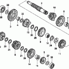XR250R Трансмиссия