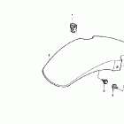 NSR50R Переднее крыло