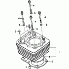 XR250R Цилиндр