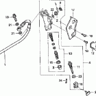 XR250R Задний тормозной цилидр