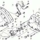 NRX1800DA Front cover @ transmission cover