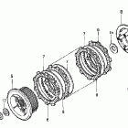 XR250R Сцепление