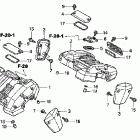 VTX1800S Крышка головки цилиндров