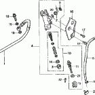 XR400R Задний тормозной цилидр