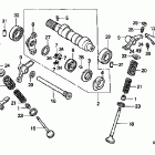 XR400R Распределительный вал