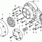 VTX1800S Крышка картера правая