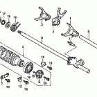 CB600F Вилка переключения передач