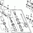 XR250R Задний амортизатор