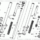 VTX1800F2 Front fork ('05)