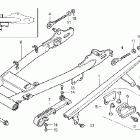 CB50R Swingarm @ chain case