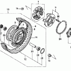 VTX1800S2 Заднее колесо (vtx1800s)