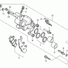CB50R Передний тормозной суппорт