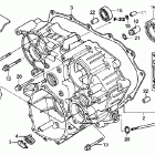 NRX1800DA Задний кожух картера