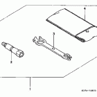 XR400R Инструмент