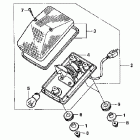 XR400R Фонарь задний