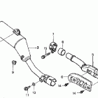XR400R Глушитель